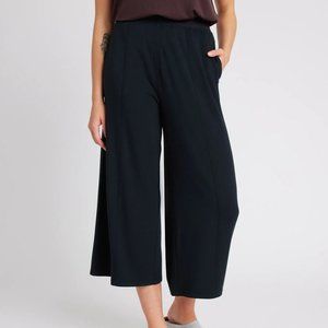 Kit and Ace BRUSHED LOUNGE CROPPED PANTS Black Size S